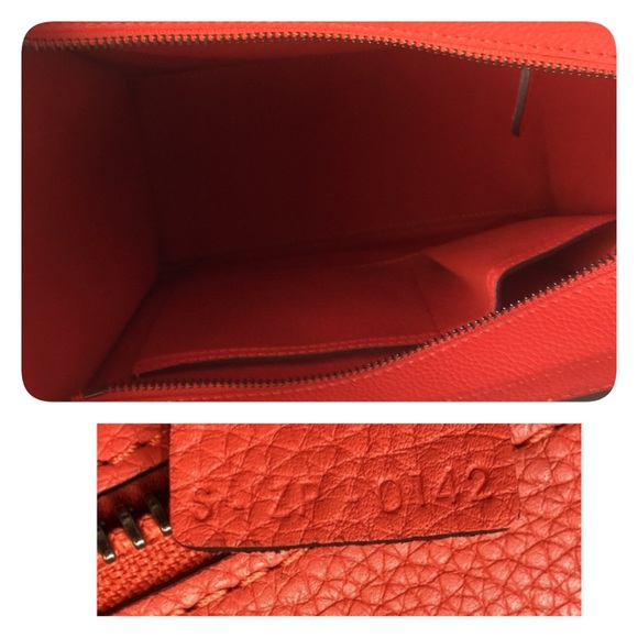 🎈SOLD🎈🎉HP/Céline Luggage Micro calfskin satchel - Picture 5 of 7